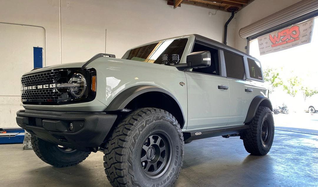 2021 Bronco Build Gallery